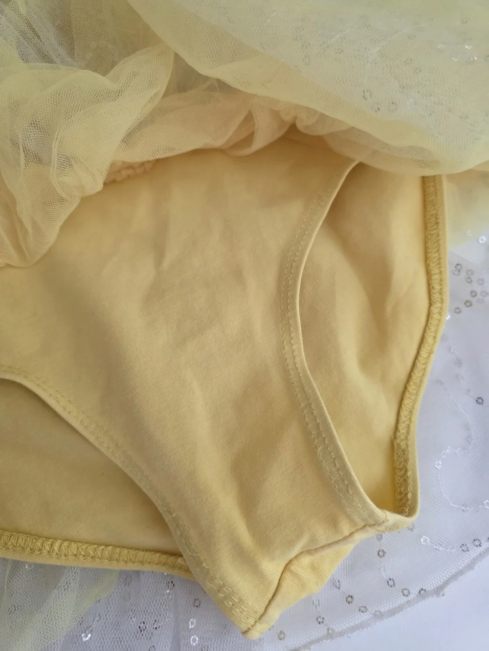 Kids Yellow Tutu Dance Dress Costume Size 140 Or 5t